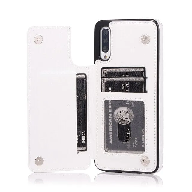 Leather Wallet Case For Samsung Galaxy A Series