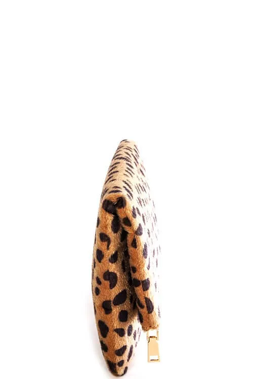 Leopard Clutch