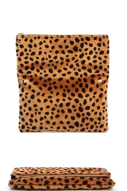 Leopard Clutch