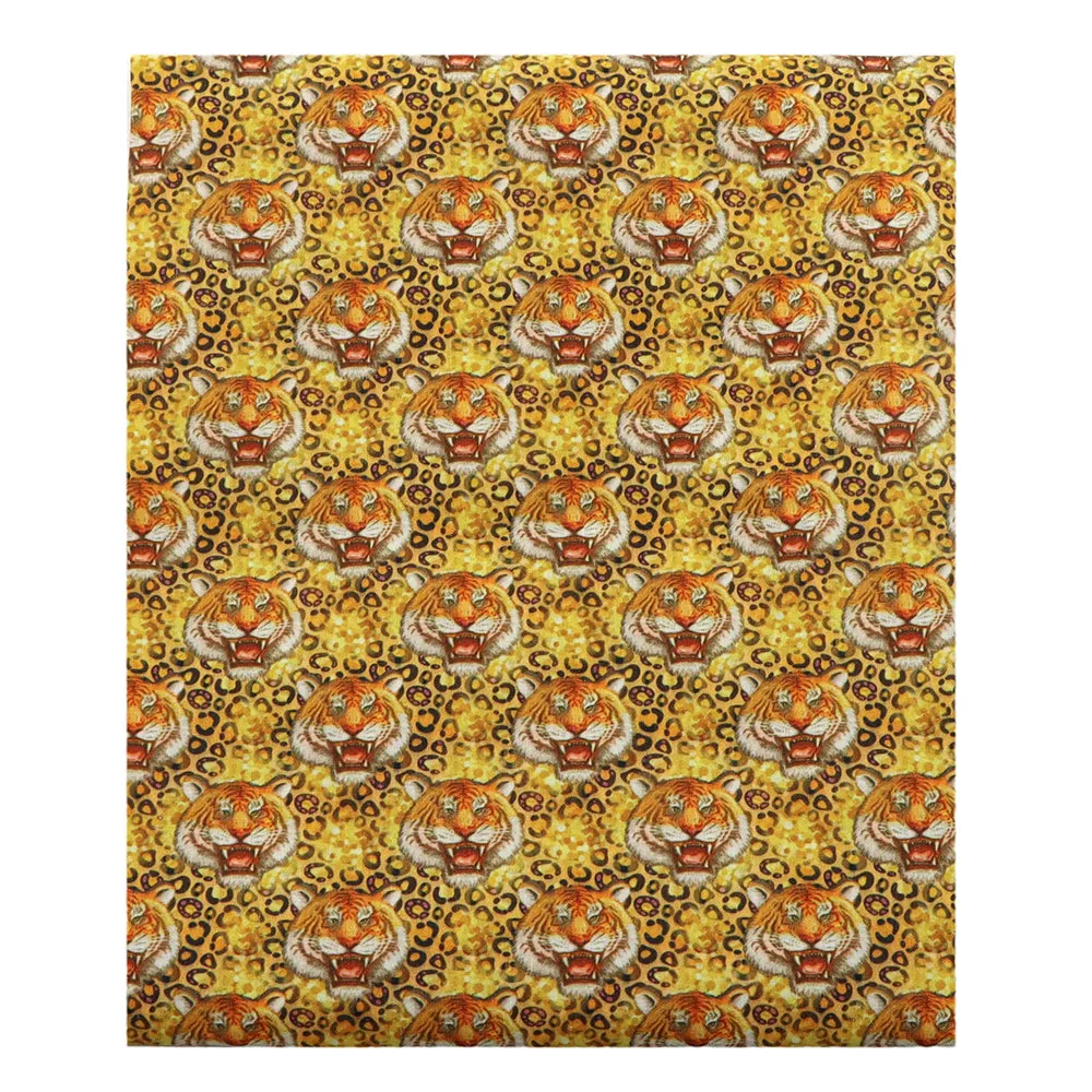 Leopard Theme Printed Fabric