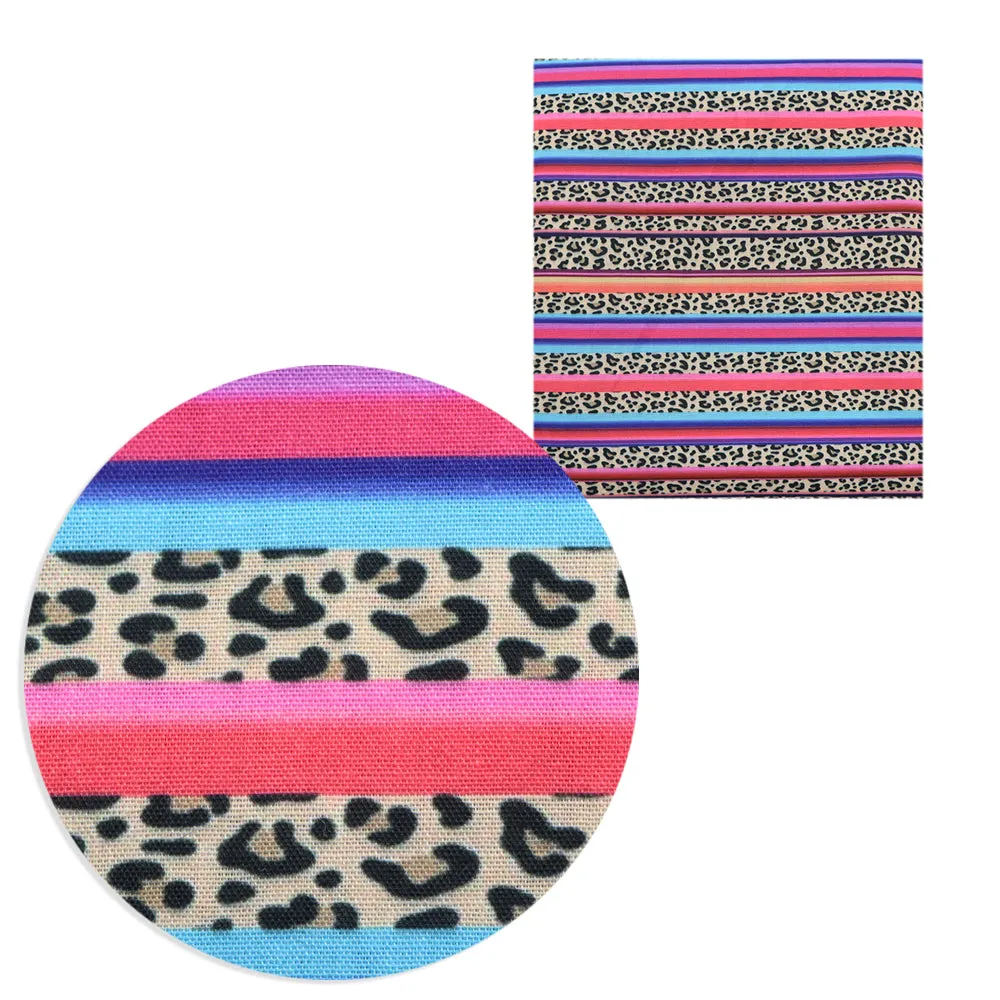 Leopard Theme Printed Fabric