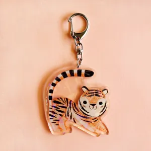 Lil Tiger Charm Keychain