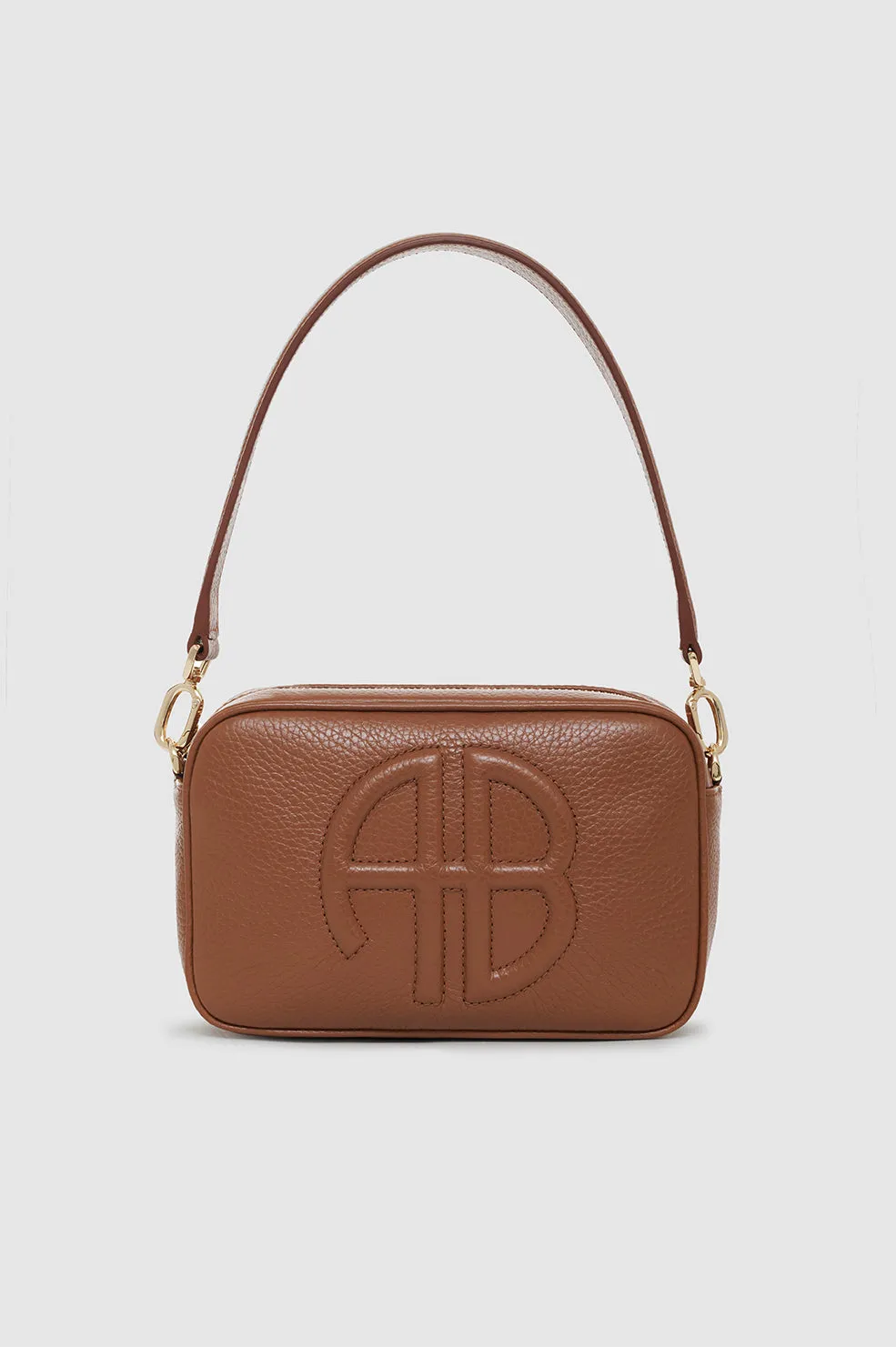 Lili Bag - Cognac Pebbled