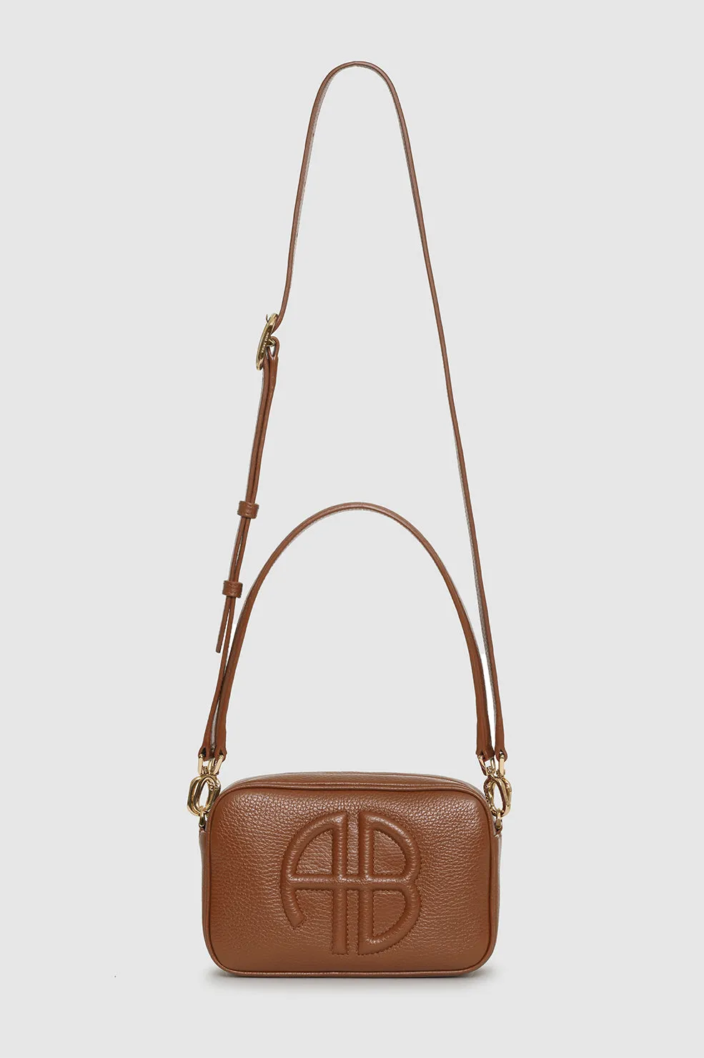 Lili Bag - Cognac Pebbled