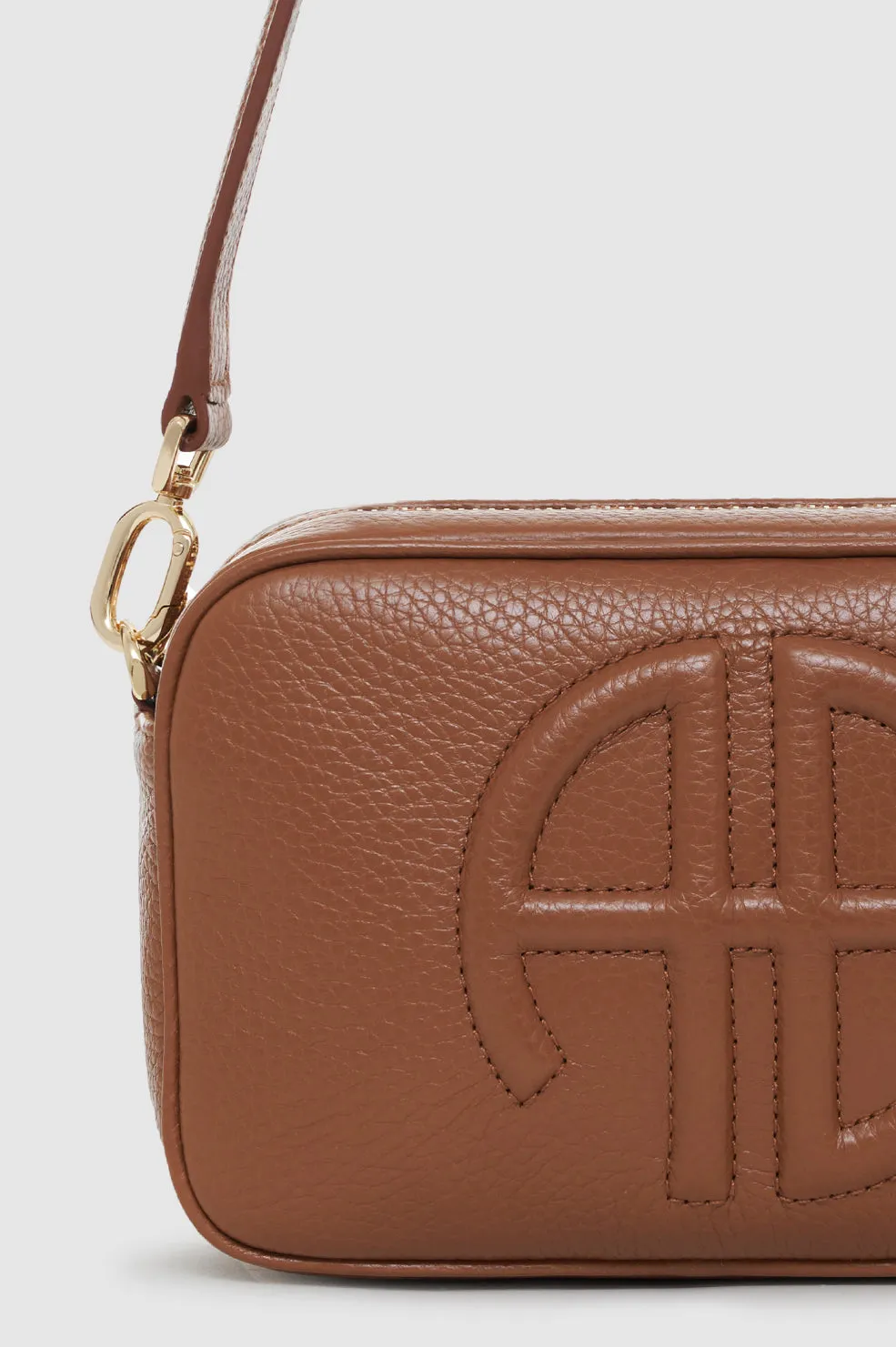 Lili Bag - Cognac Pebbled