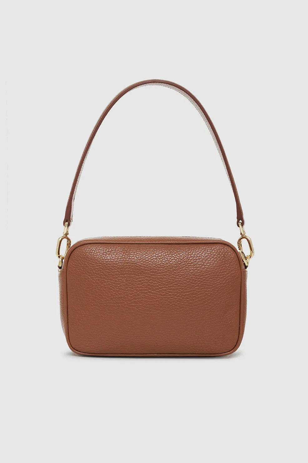 Lili Bag - Cognac Pebbled