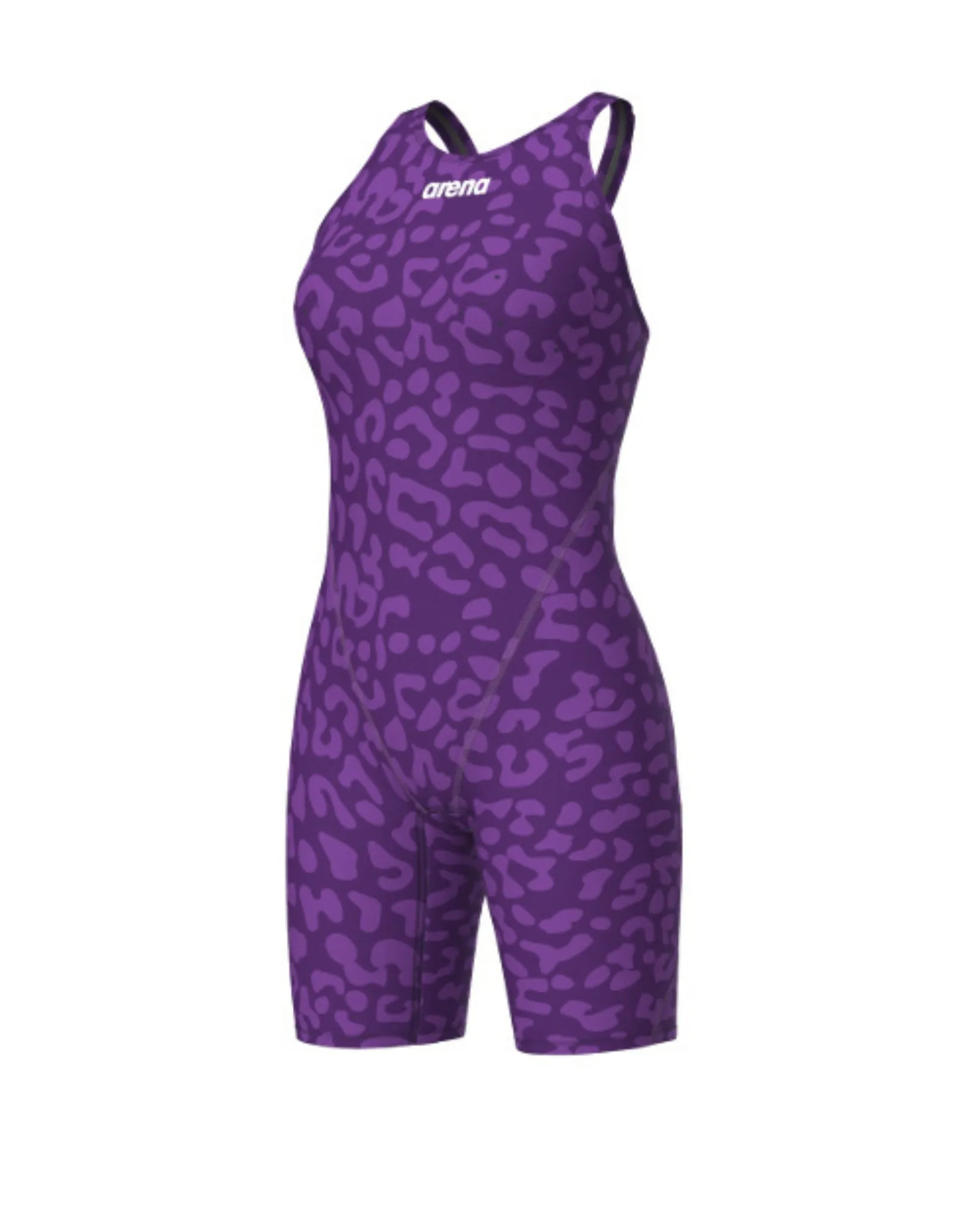 Limited Edition Powerskin ST NEXT Open Back - Leopard Skin Violet