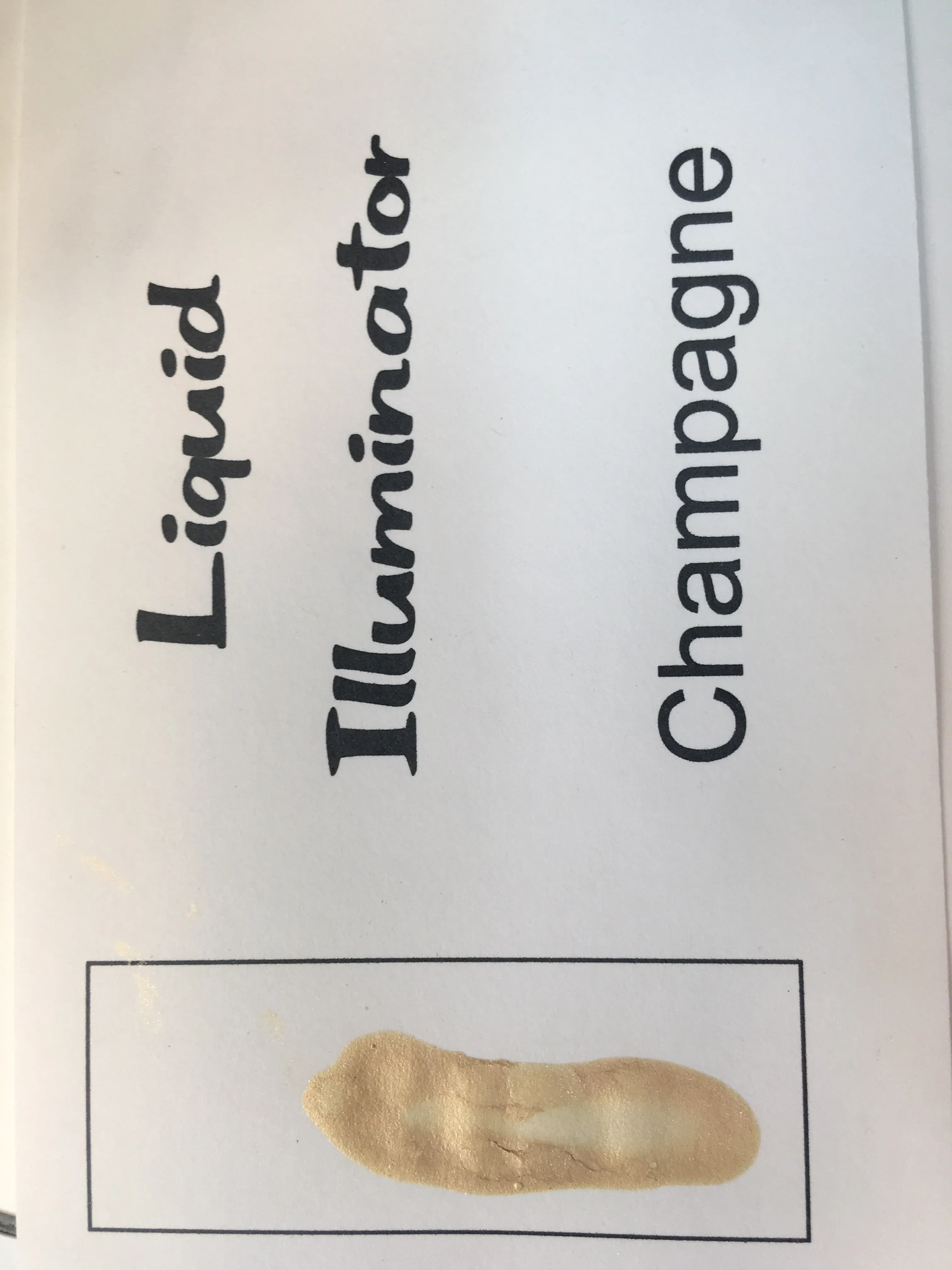 Liquid Illuminator in Bronze & Champagne