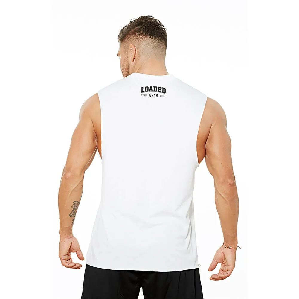 Loaded Skull SL Tee - White