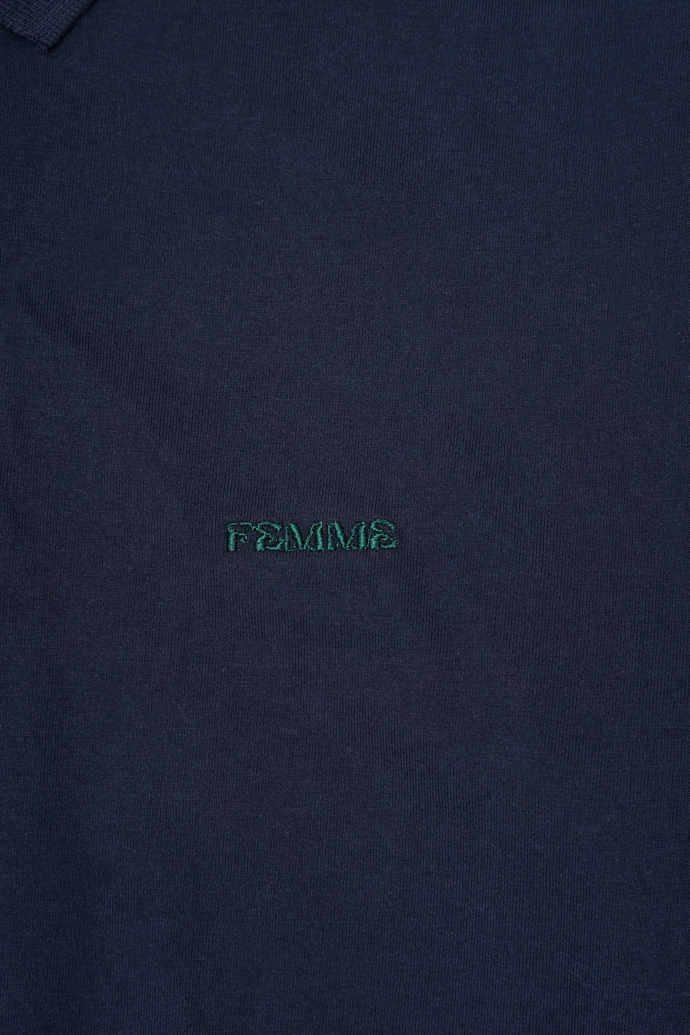 LONGSLEEVE POLO SHIRT IN NAVY