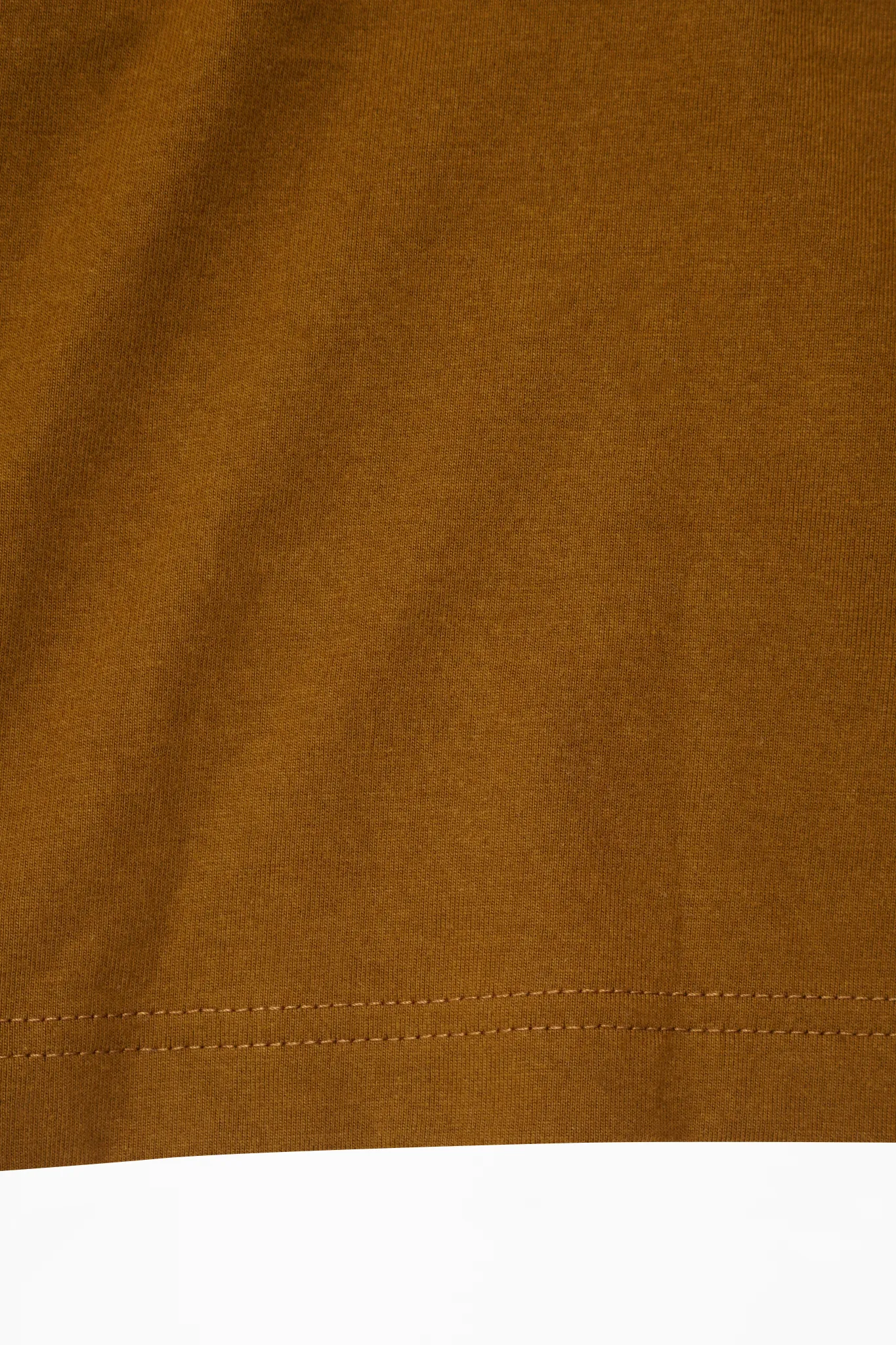 LONGSLEEVE POLO SHIRT IN RUST