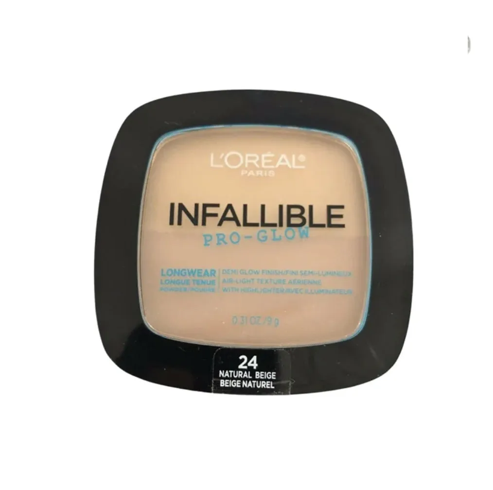 L'Oreal Paris Infallible Pro Glow Lasting Glow Powder, Natural Beige 24