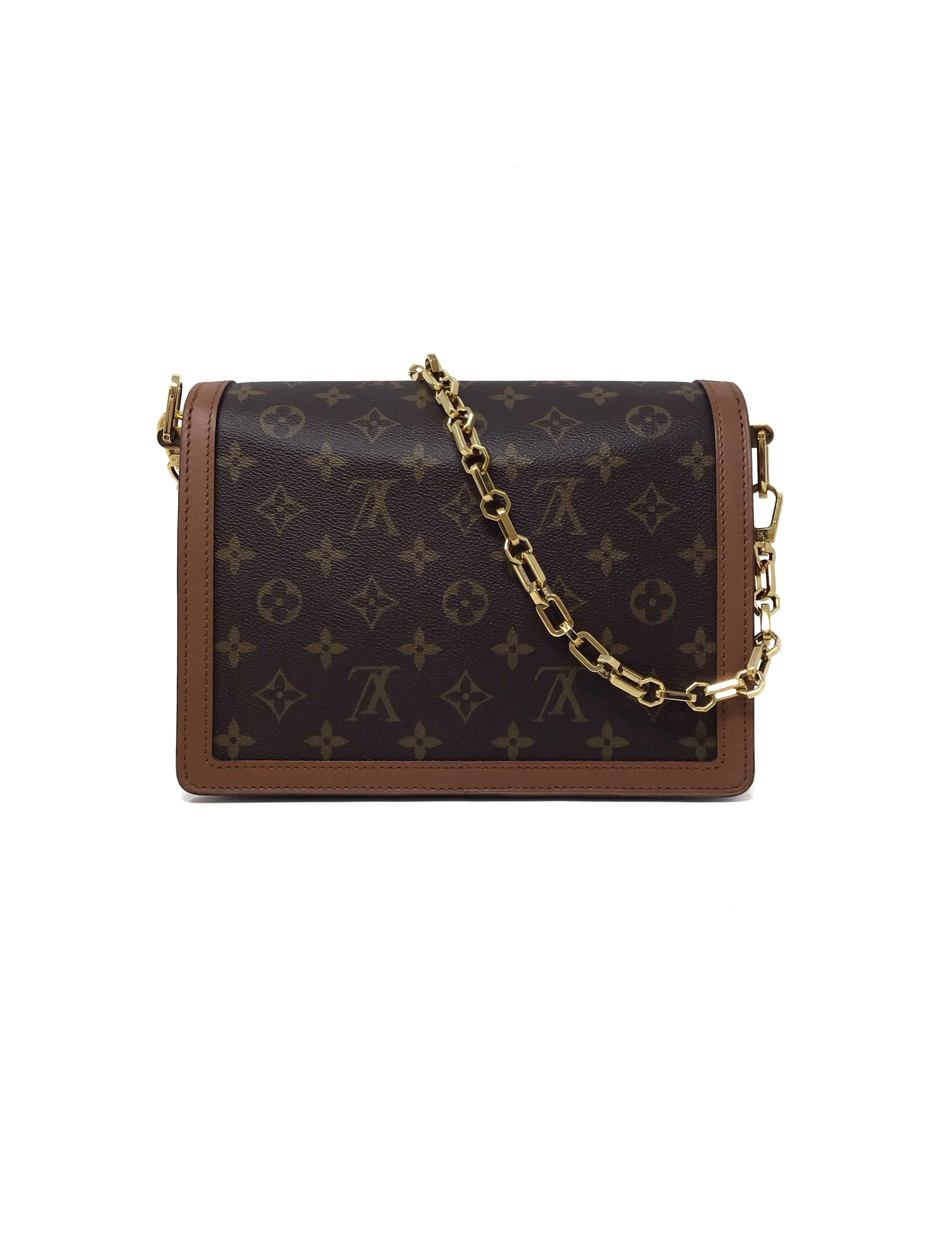 Louis Vuitton '20 'Dauphine' Med Reverse Monogram Crossbody