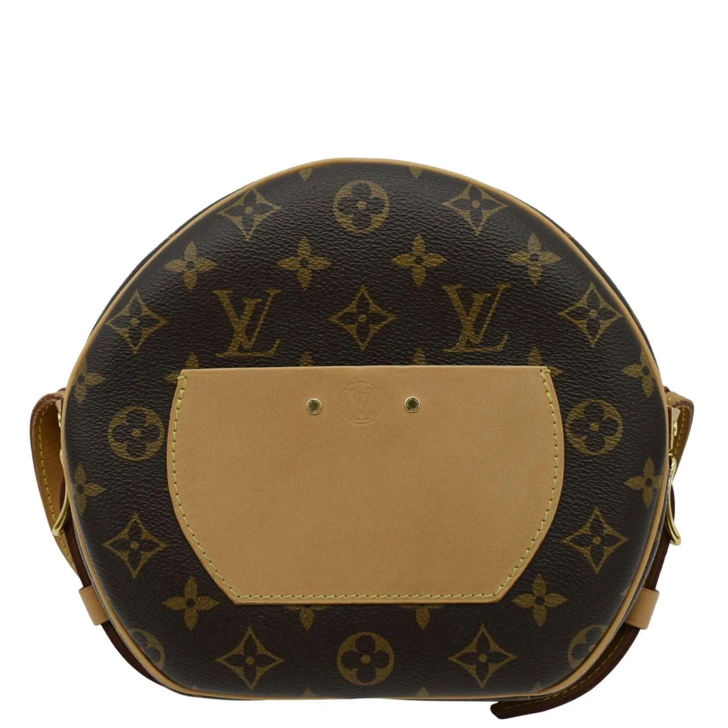 LOUIS VUITTON Boite Chapeau Souple Monogram Canvas Shoulder Bag Brown