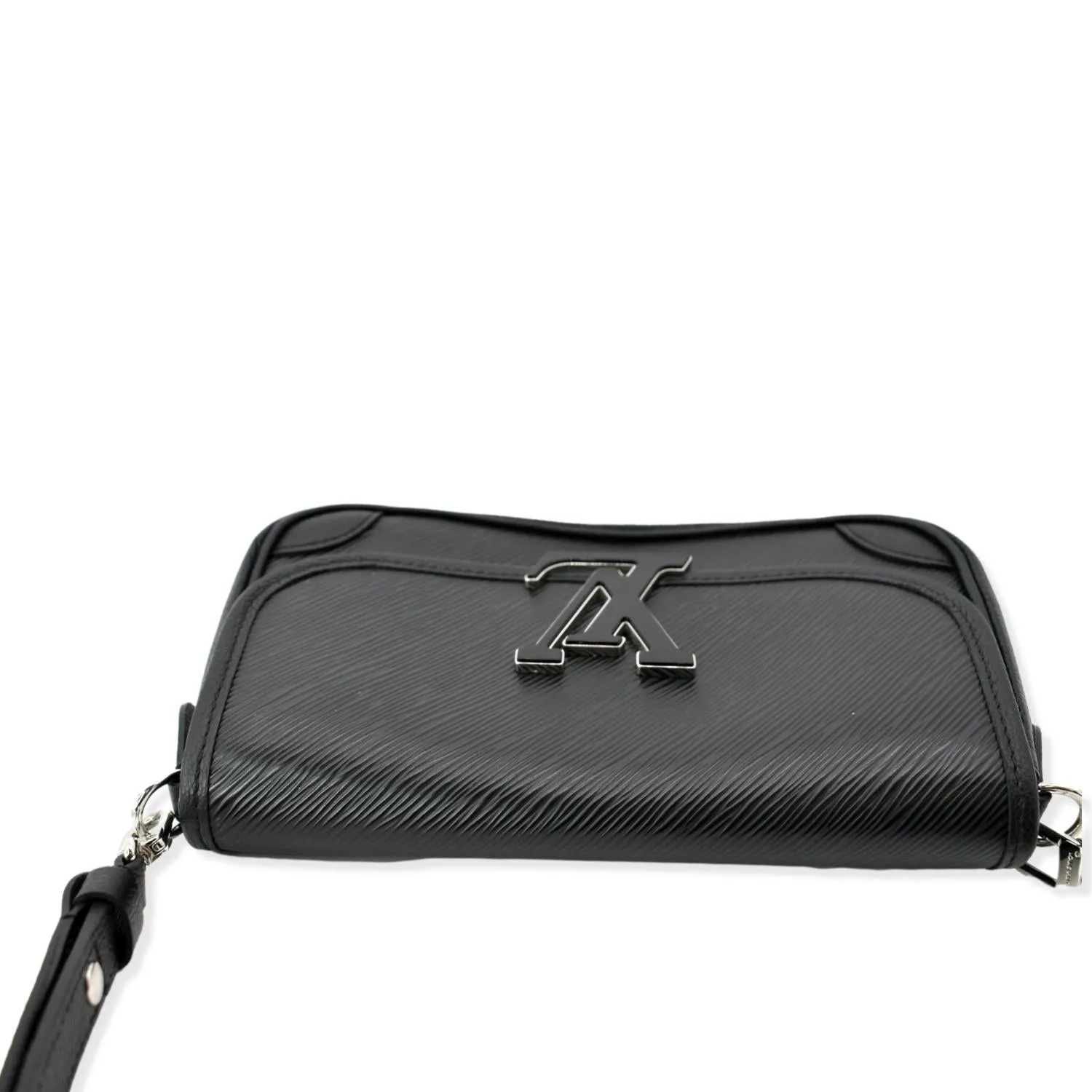 LOUIS VUITTON Buci Epi Grained Leather Shoulder Bag Black