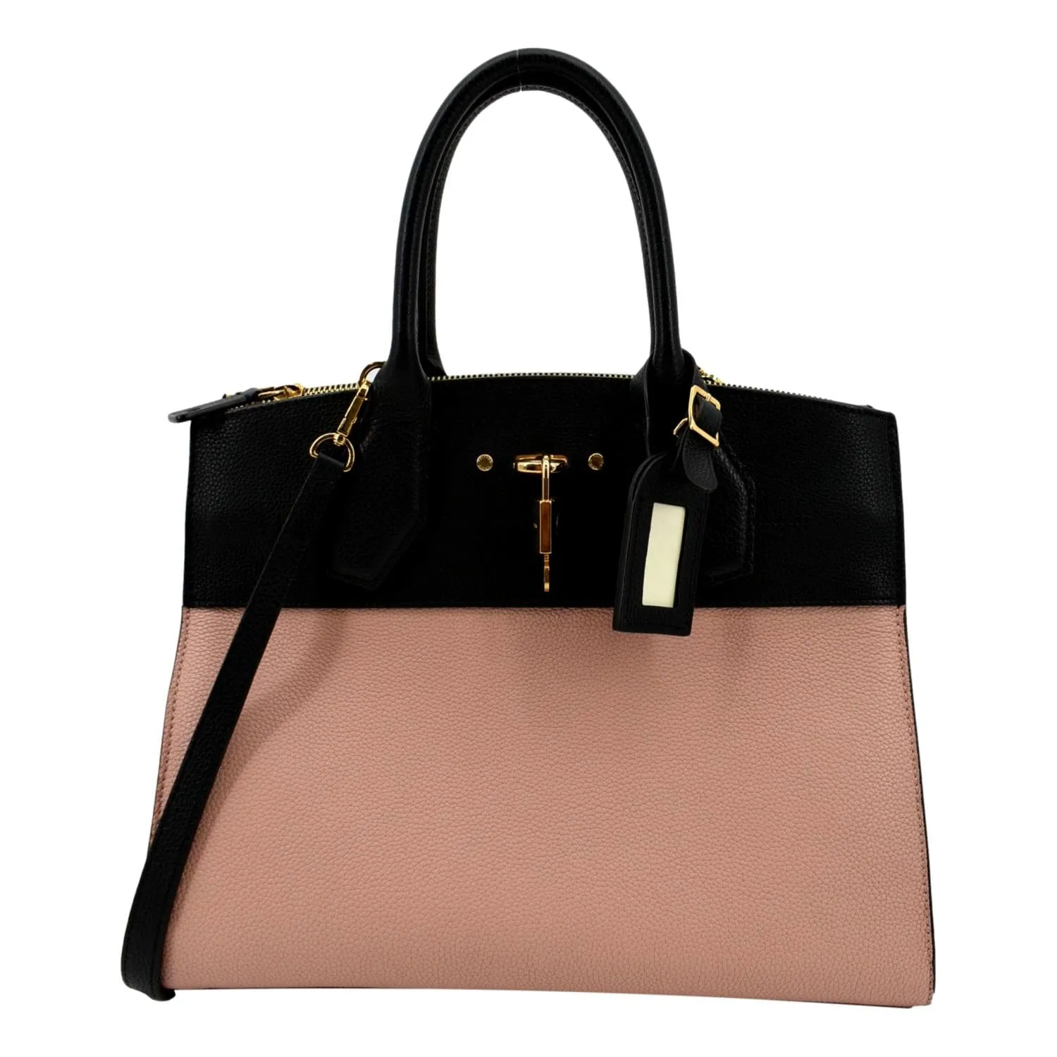 LOUIS VUITTON City Steamer Leather Shoulder Bag Magnolia