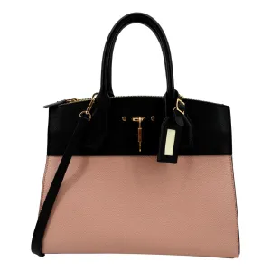 LOUIS VUITTON City Steamer Leather Shoulder Bag Magnolia