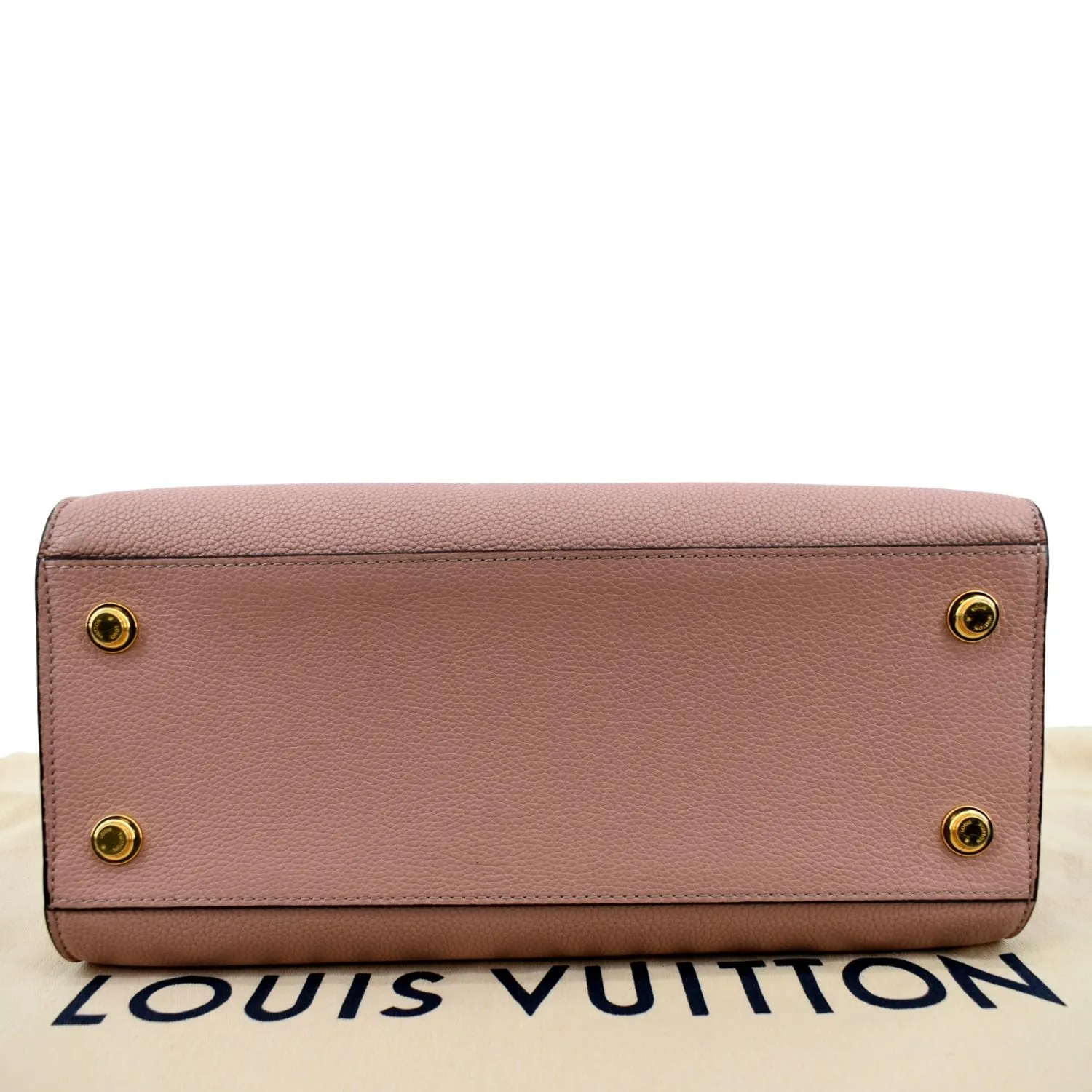 LOUIS VUITTON City Steamer Leather Shoulder Bag Magnolia