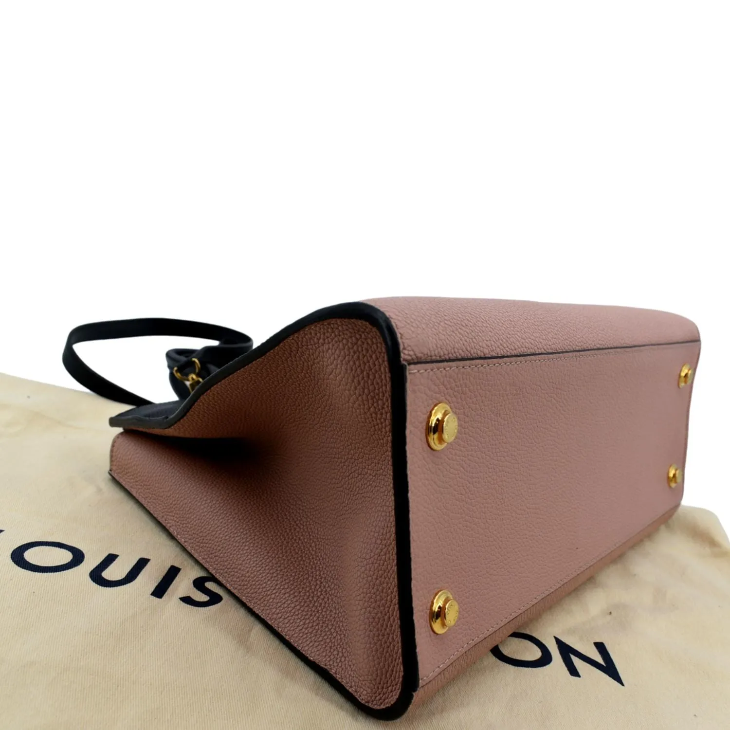 LOUIS VUITTON City Steamer Leather Shoulder Bag Magnolia