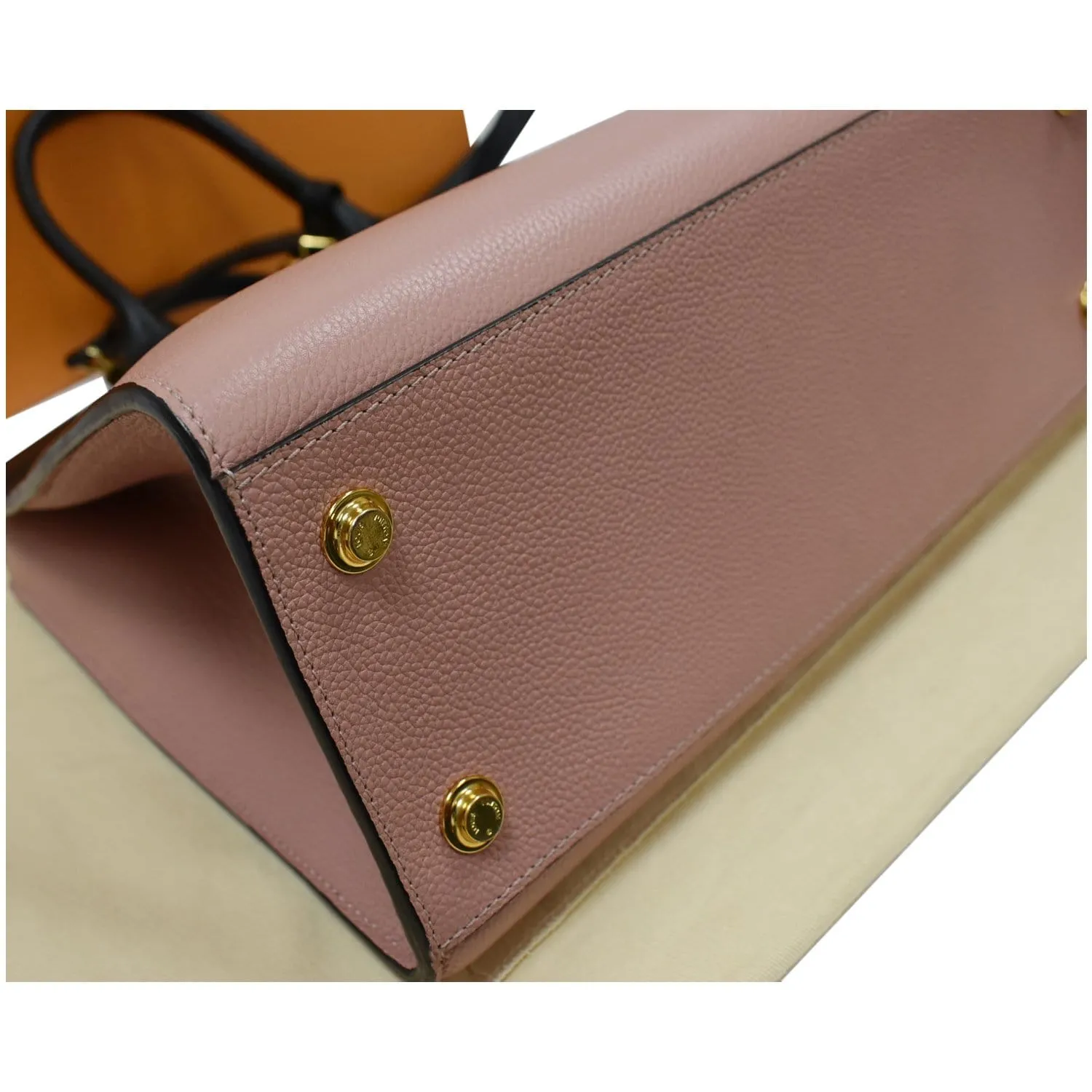LOUIS VUITTON City Steamer MM Leather Shoulder Bag Magnolia