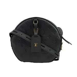 Louis Vuitton - Empreinte Boite Chapeau Souple Black Round Crossbody