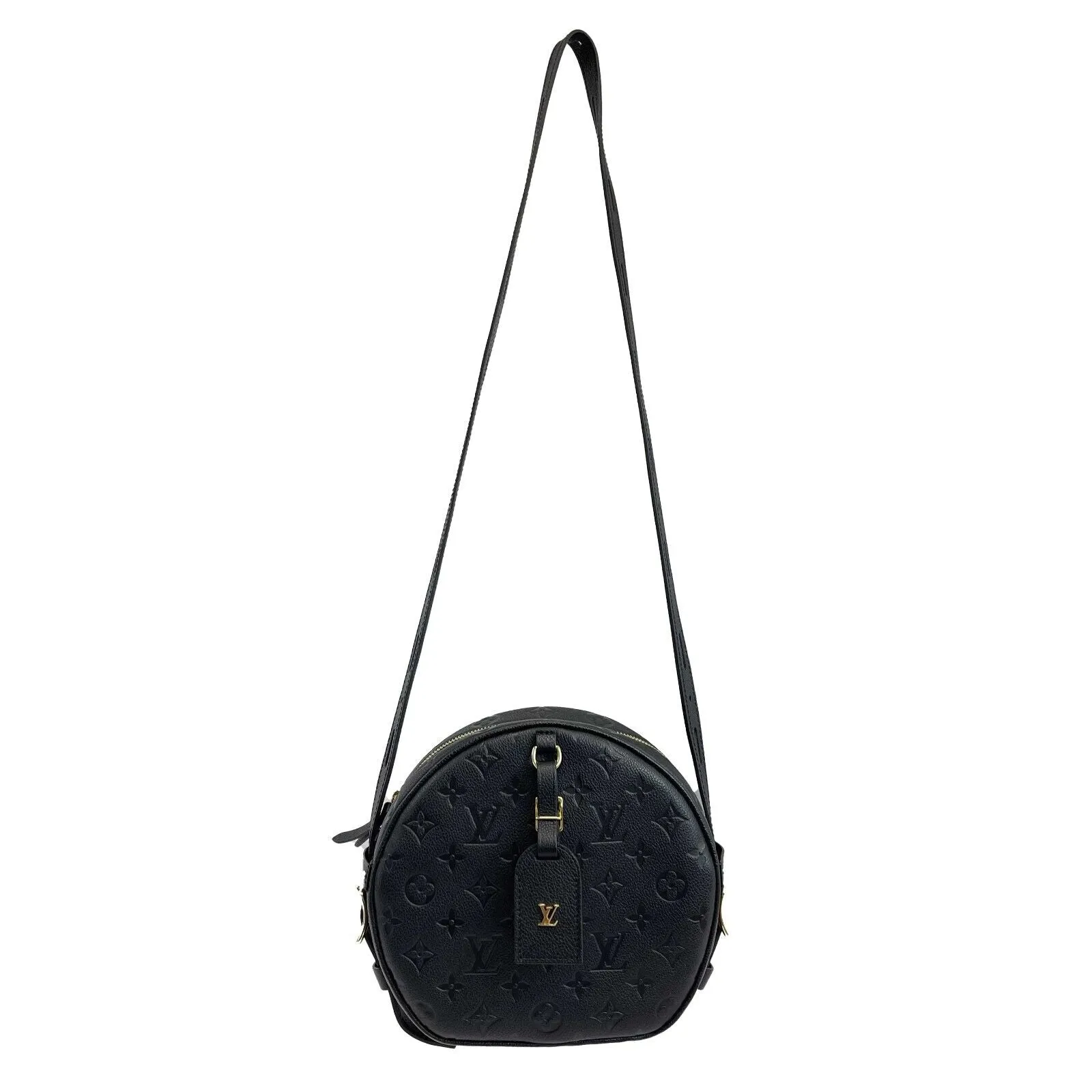 Louis Vuitton - Empreinte Boite Chapeau Souple Black Round Crossbody