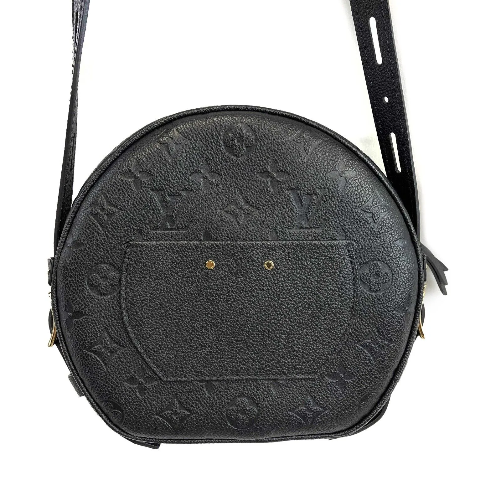 Louis Vuitton - Empreinte Boite Chapeau Souple Black Round Crossbody