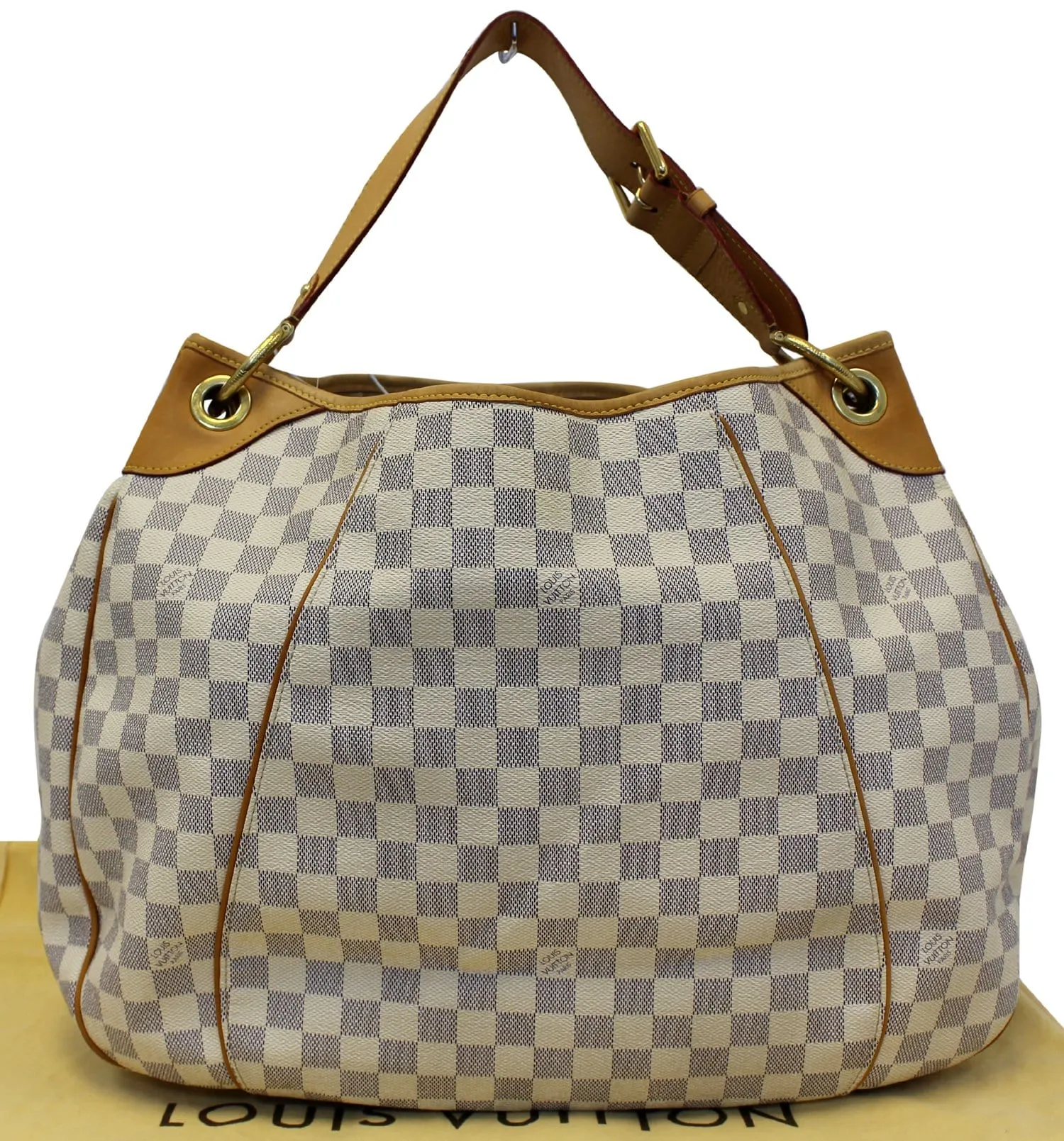 LOUIS VUITTON Galliera GM Damier Azur Shoulder Bag