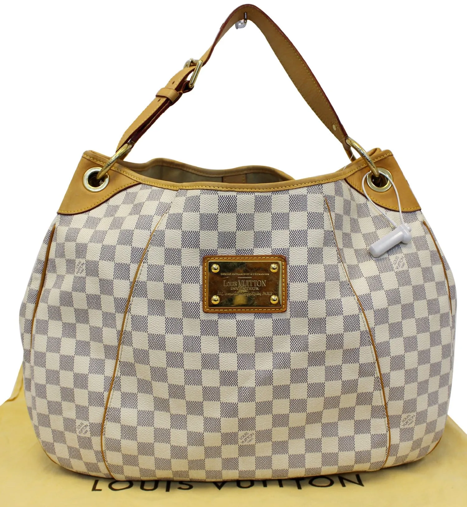 LOUIS VUITTON Galliera GM Damier Azur Shoulder Bag