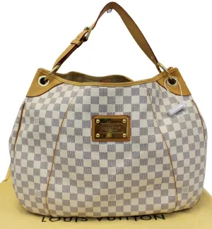 LOUIS VUITTON Galliera GM Damier Azur Shoulder Bag
