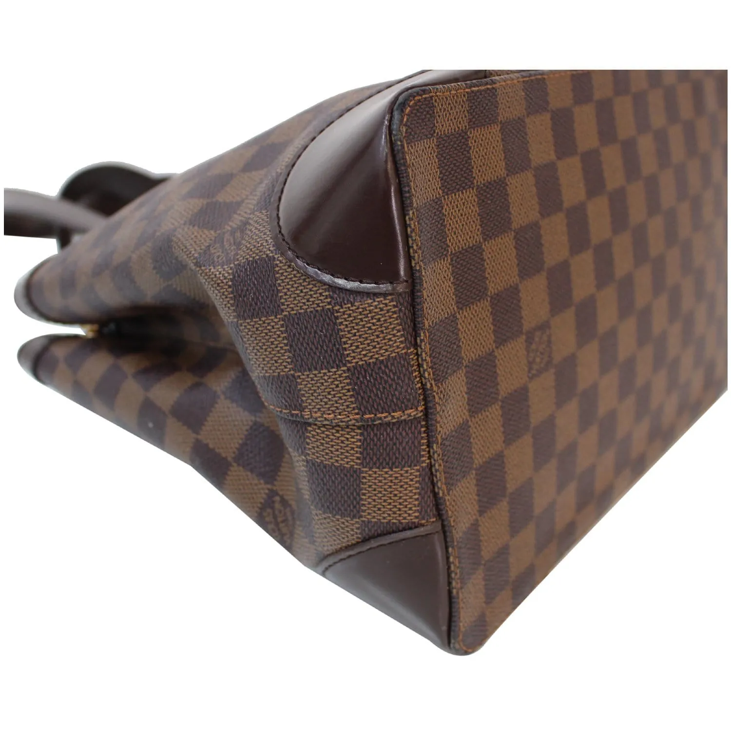 LOUIS VUITTON Hampstead PM Damier Ebene Shoulder Bag Brown