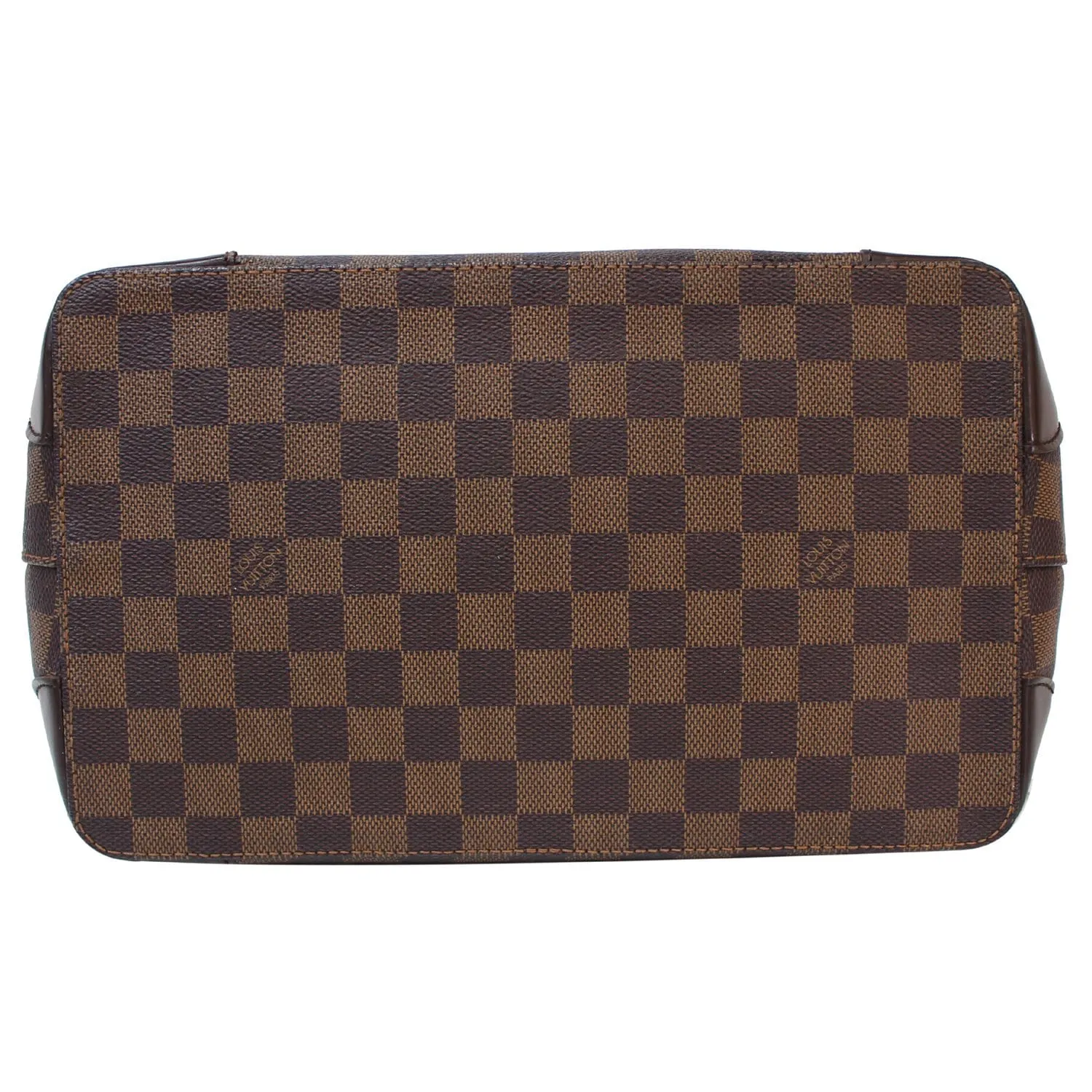 LOUIS VUITTON Hampstead PM Damier Ebene Shoulder Bag Brown