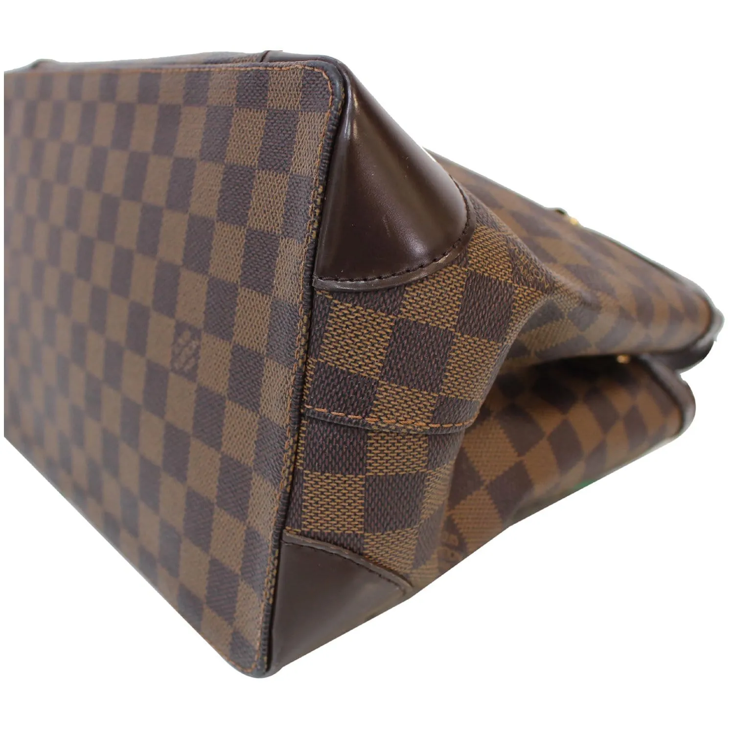 LOUIS VUITTON Hampstead PM Damier Ebene Shoulder Bag Brown