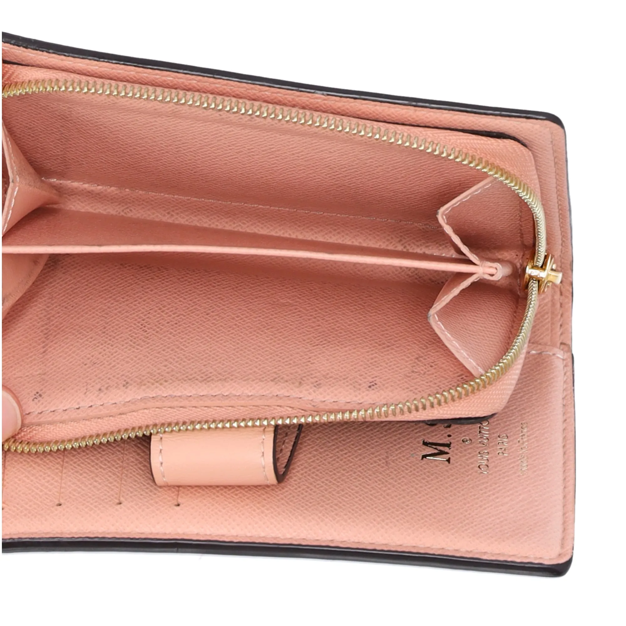 Louis Vuitton Juliet Bifold Wallet N60380 Creme Damier Ebene Canvas
