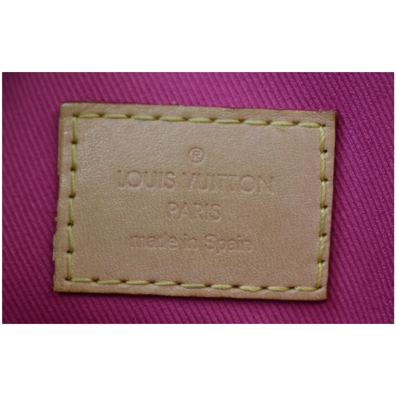 LOUIS VUITTON Lorette Monogram Canvas Shoulder Bag Brown