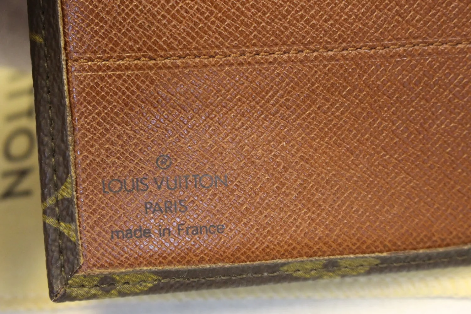 LOUIS VUITTON Monogram Canvas Elise Trifold Wallet