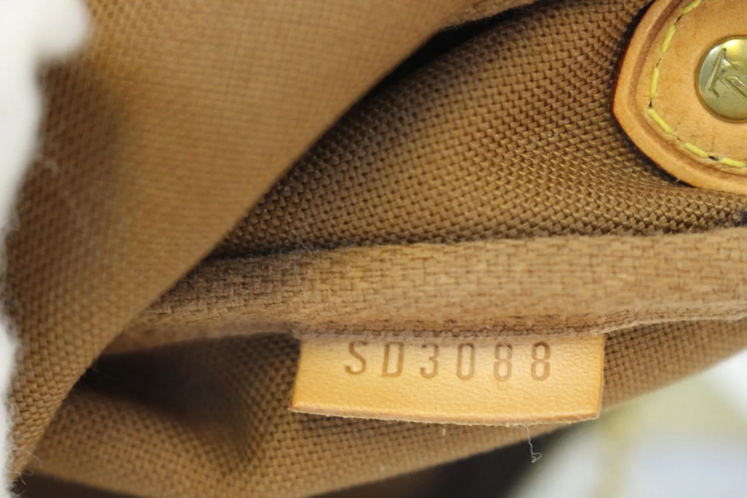 LOUIS VUITTON Monogram Canvas Eva Clutch Bag