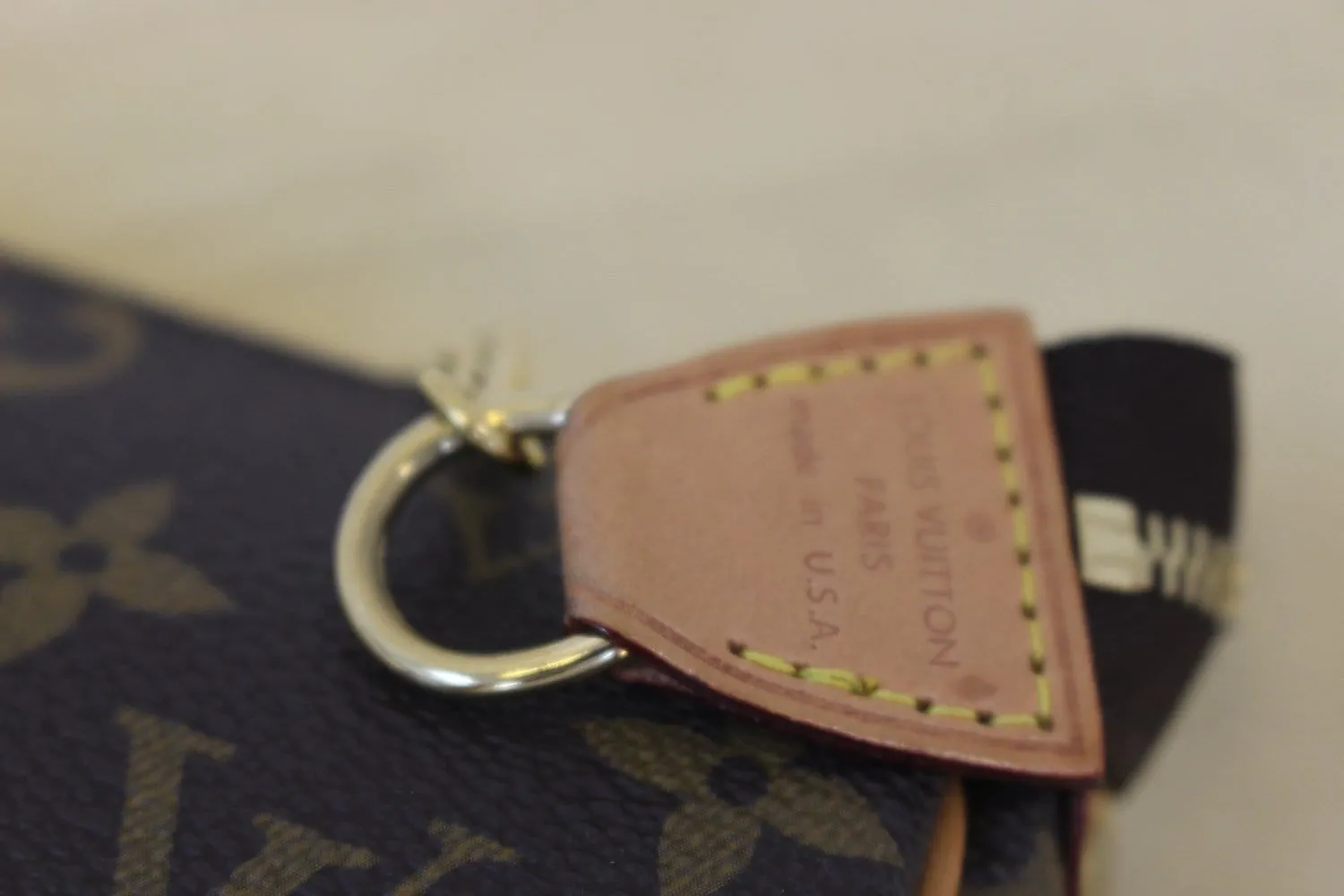 LOUIS VUITTON Monogram Canvas Eva Clutch Bag