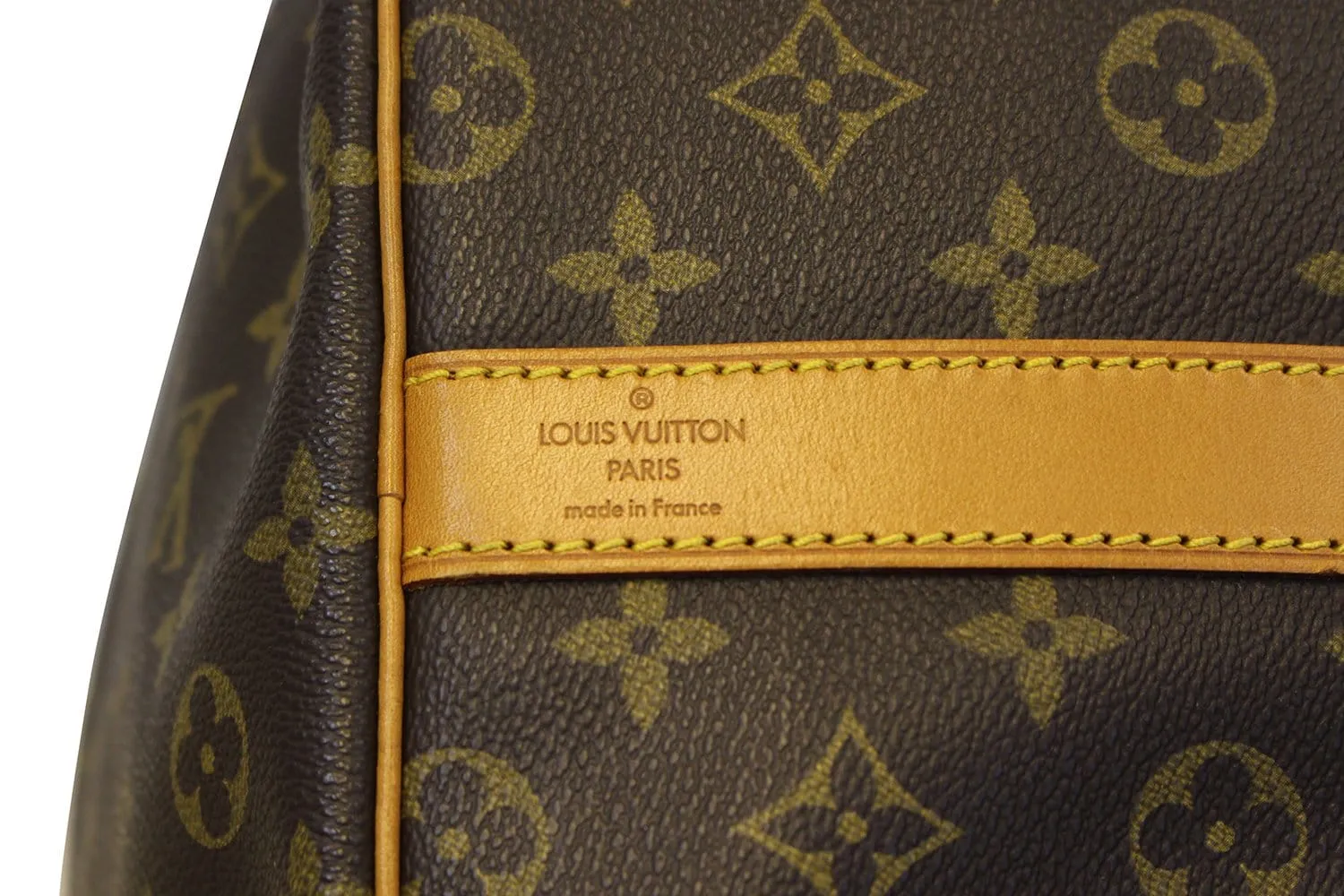 LOUIS VUITTON Monogram Canvas Keepall 60 Bandouliere Travel Bag