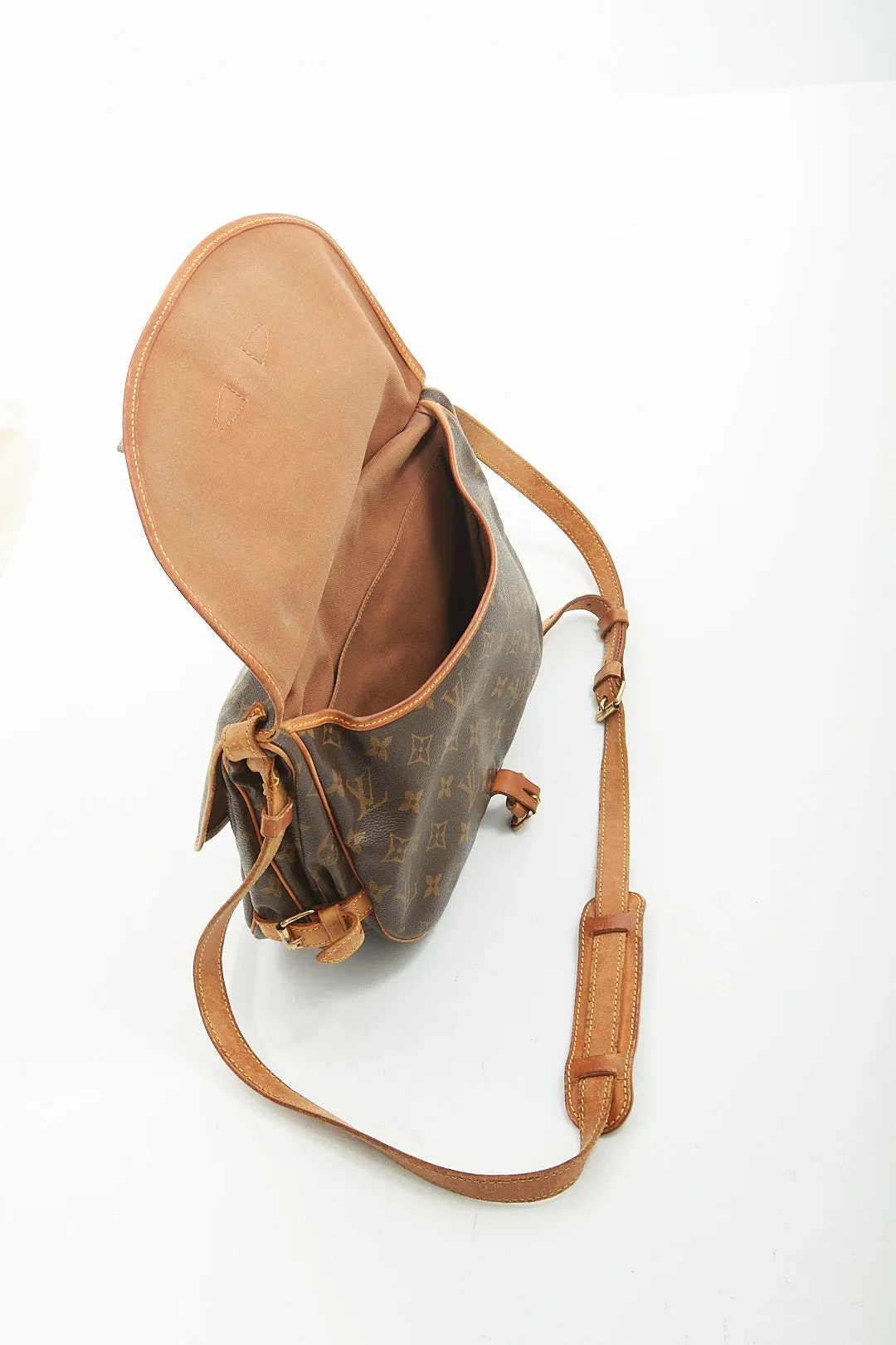 Louis Vuitton Monogram Canvas Saumur 30 Crossbody Bag