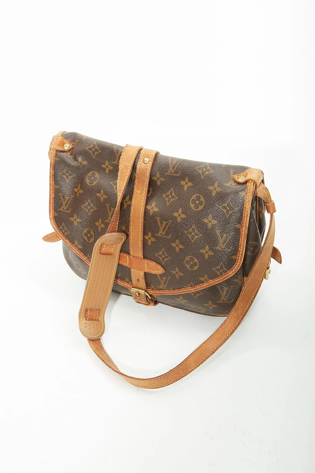 Louis Vuitton Monogram Canvas Saumur 30 Crossbody Bag