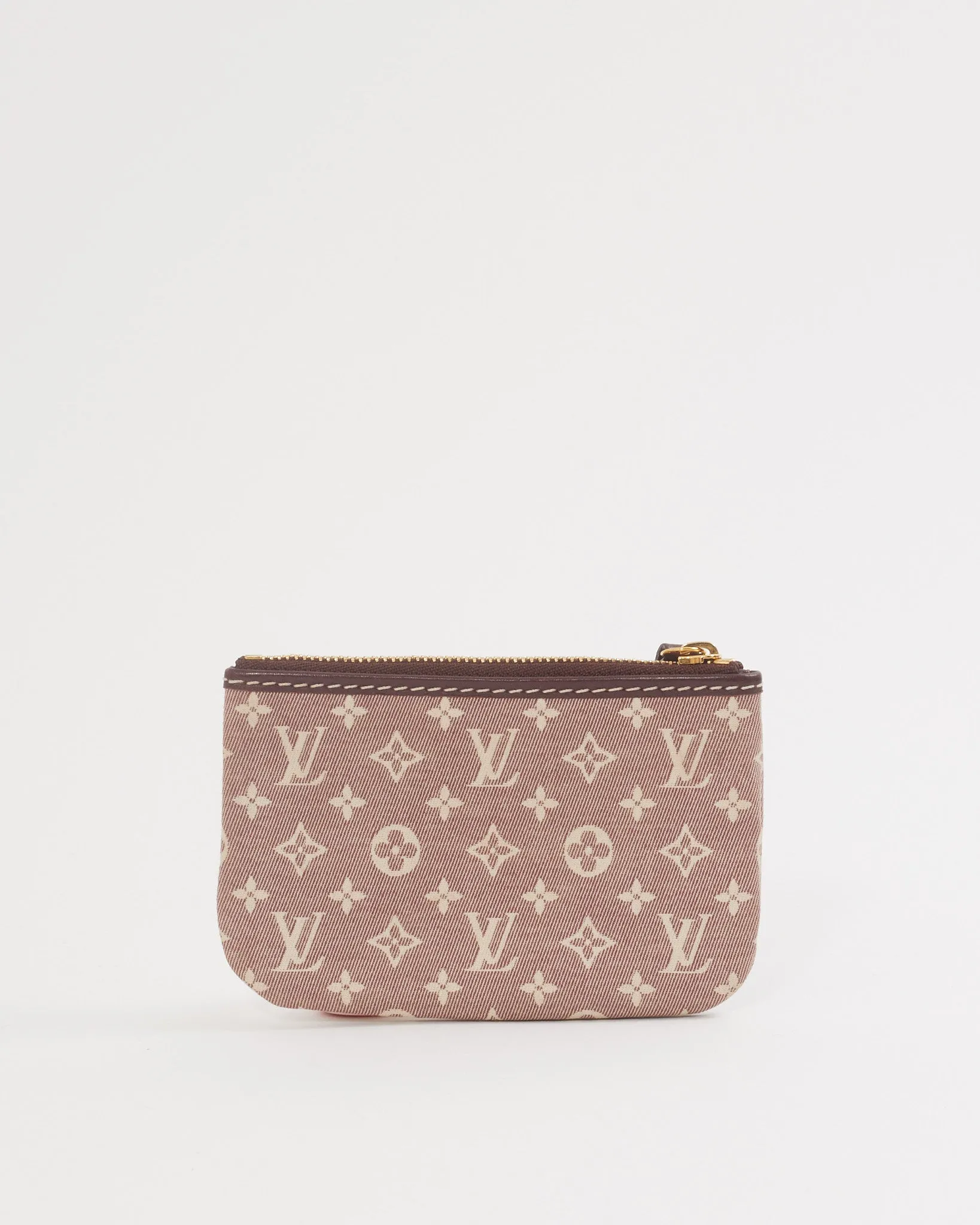 Louis Vuitton Monogram Mini Lin Key Chain Pouch