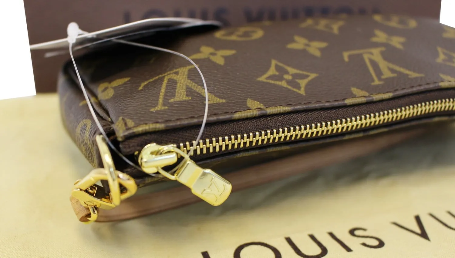 LOUIS VUITTON Monogram Pochette Accessoires Pouch