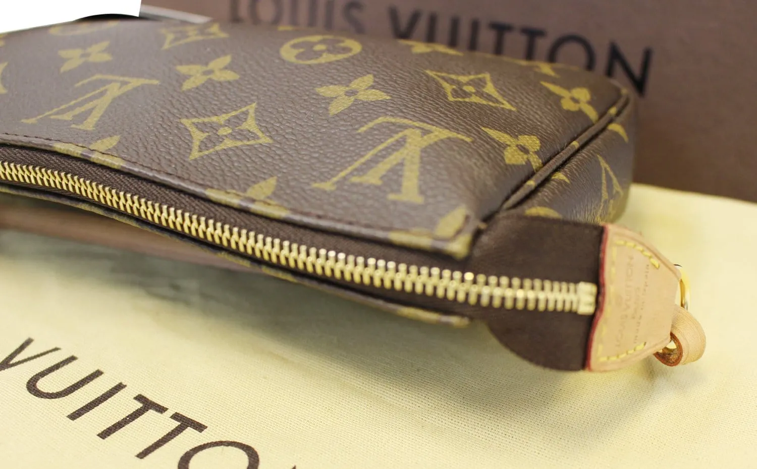 LOUIS VUITTON Monogram Pochette Accessoires Pouch
