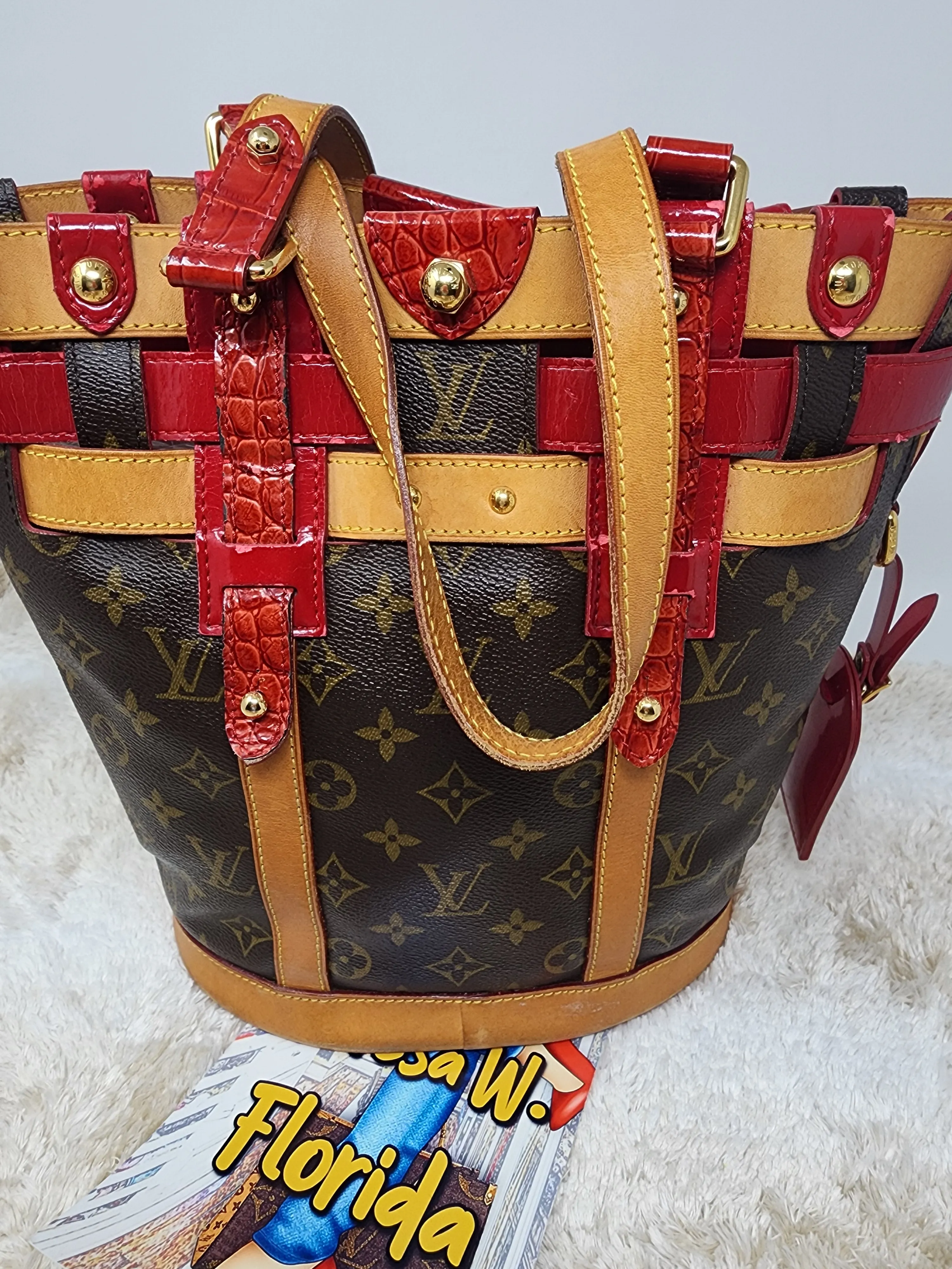 LOUIS VUITTON NEO RUBIS BUCKET PM - LIMITED EDITION