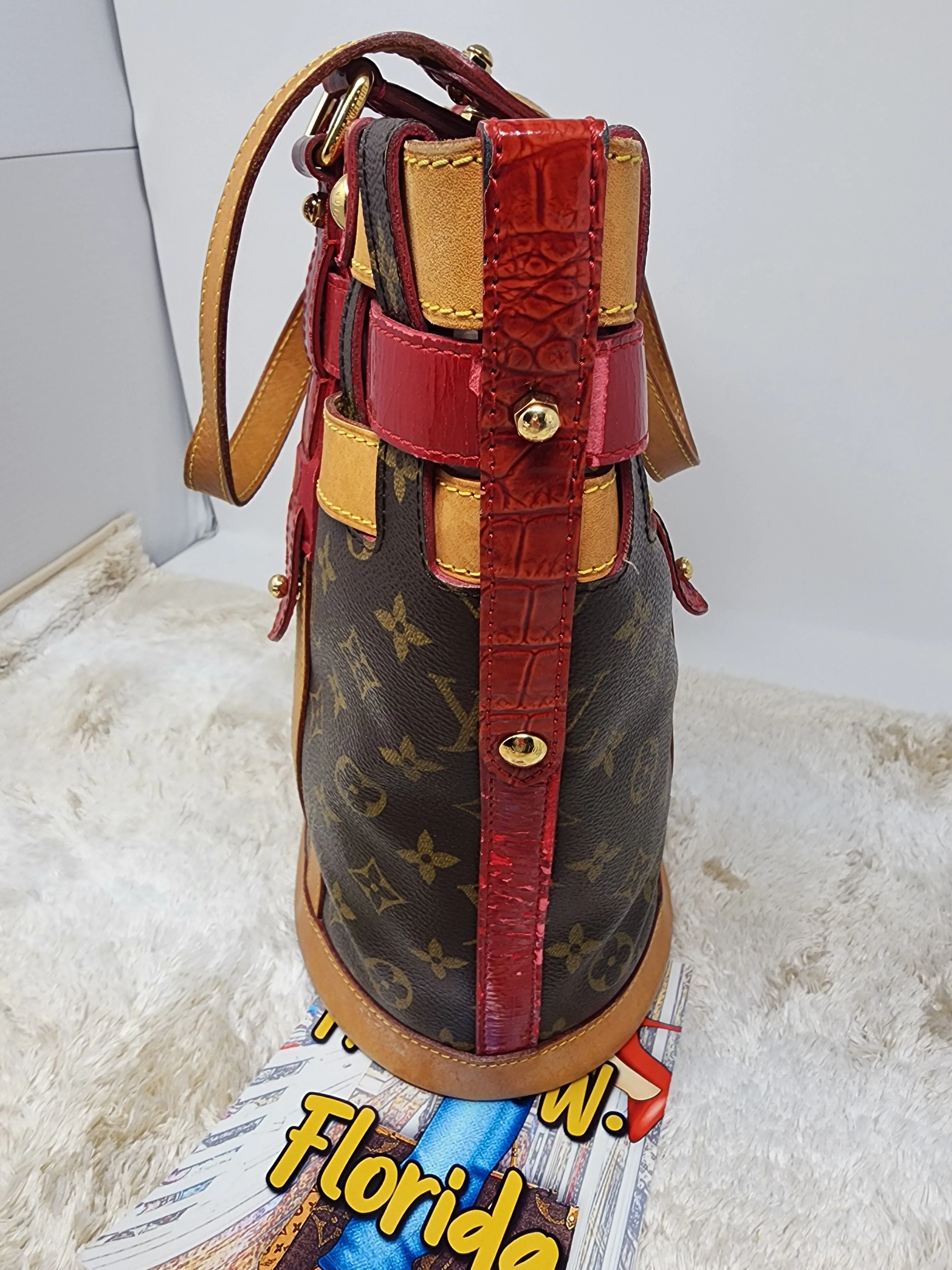 LOUIS VUITTON NEO RUBIS BUCKET PM - LIMITED EDITION
