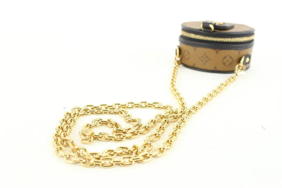 Louis Vuitton Reverse Monogram Boite Chapeau Necklace 4lv524a