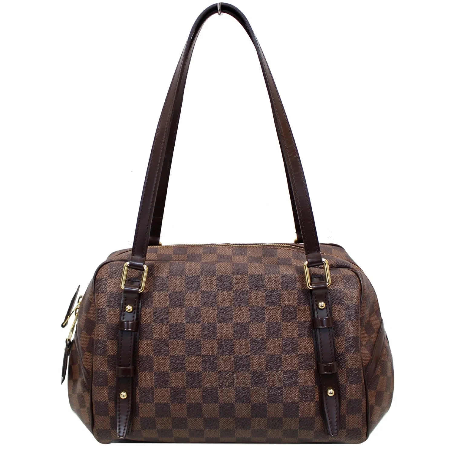 LOUIS VUITTON Rivington GM Damier Ebene Shoulder Bag Brown - 20% OFF