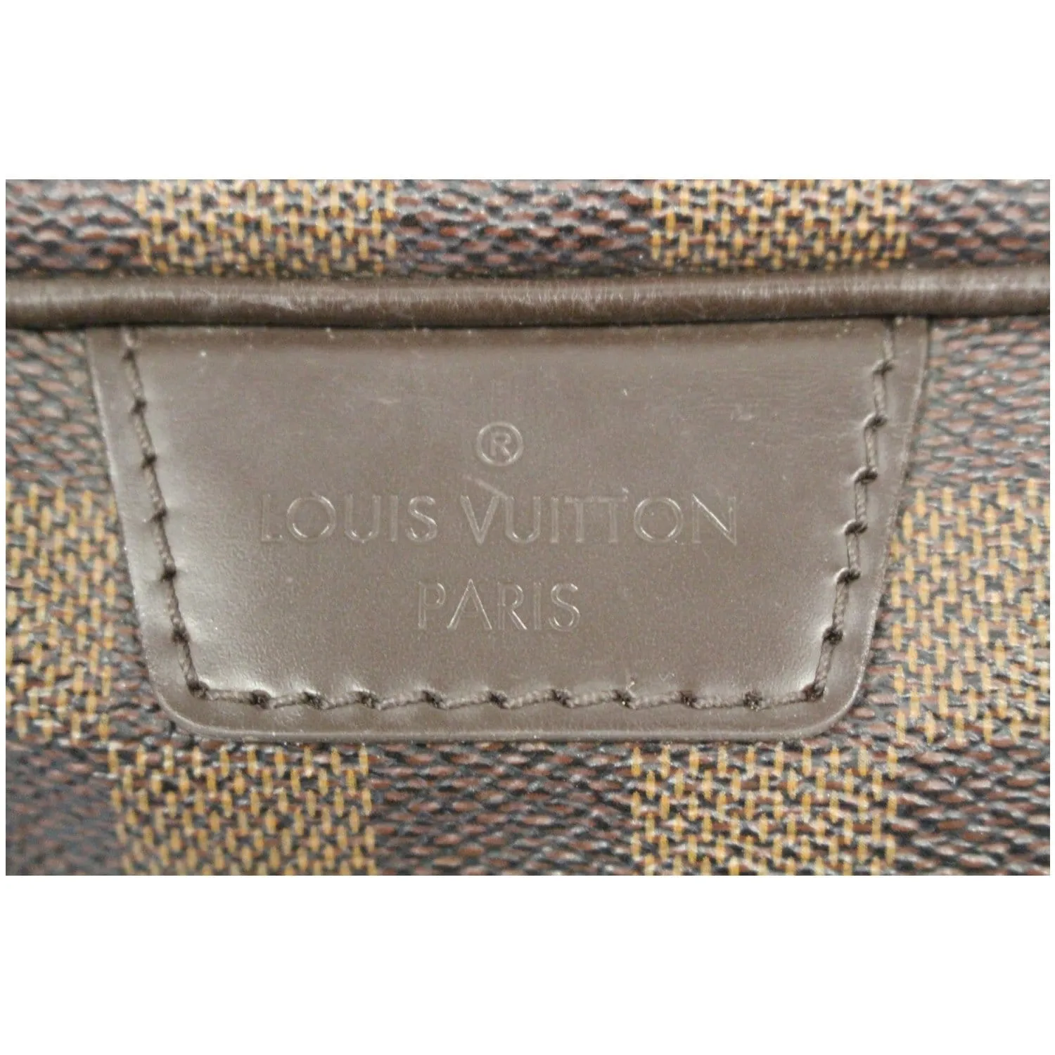 LOUIS VUITTON Rivington GM Damier Ebene Shoulder Bag Brown - 20% OFF