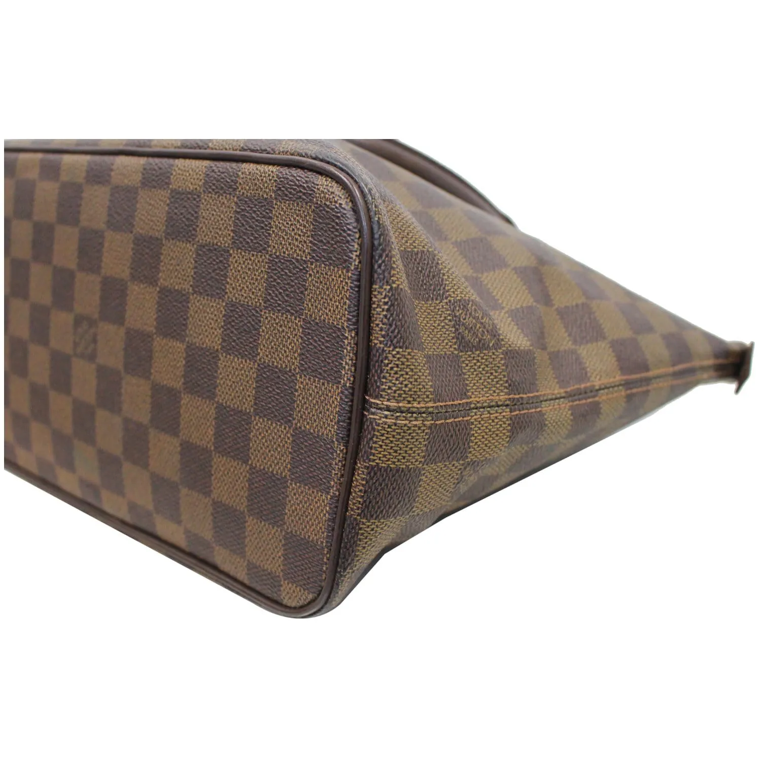 LOUIS VUITTON Saleya PM Damier Ebene Tote Shoulder Bag Brown - 15% OFF